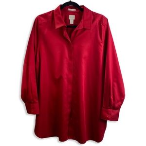 Chico's Wide Cuff Shirt